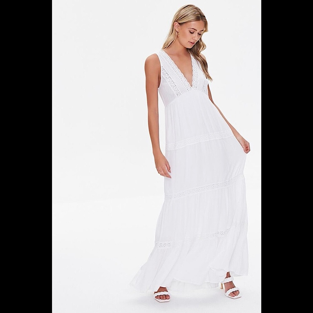 Boho Lace Maxi Dress